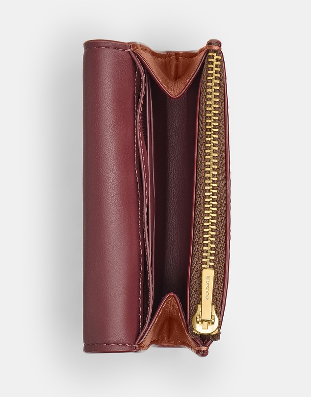 Coach - Signature Coated Canvas Essential Half Flap Card Case