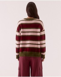 SOVERE - Holland Stripe Crew Knit