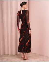 Azzurielle - Londyn Long Sleeve Maxi Dress