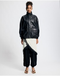 Lover - Thea Lace Trim Wrap Skirt