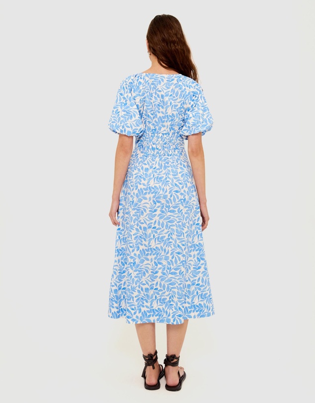 Staple the Label - Solea V-Neck Midi Dress
