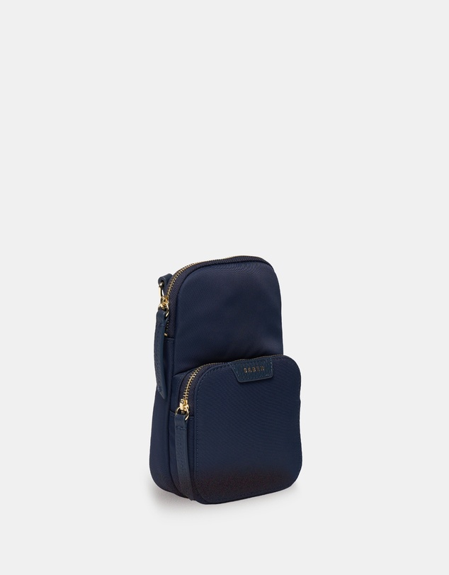 SABEN - Nikko Pocket Nylon Phone Sling Ink