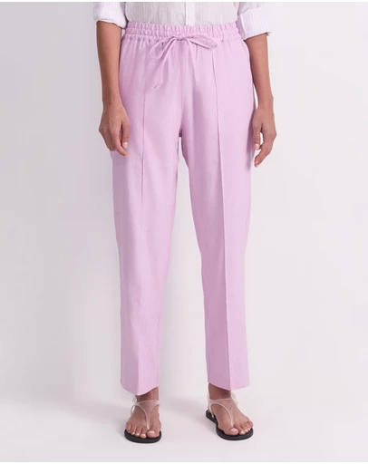 Sportscraft - Rosa Tapered Linen Pant