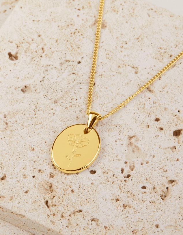 Pastiche - September Birth Flower Necklace