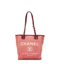 Pre-Loved by Azura Reborn - Pre-Loved chanel Chanel Tote Bag Pink Canvas