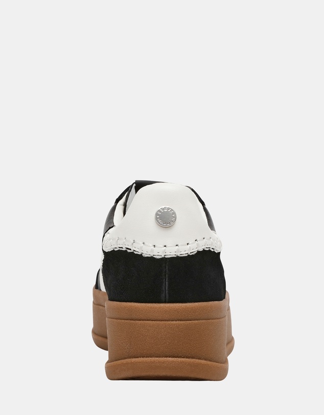 Steve Madden - Off-Track Black Suede Sneakers