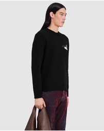 MM6 Maison Margiela - Taped label jumper