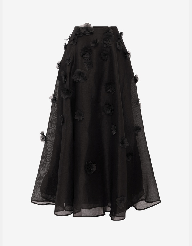 LEO LIN - Leila Petal Midi Skirt