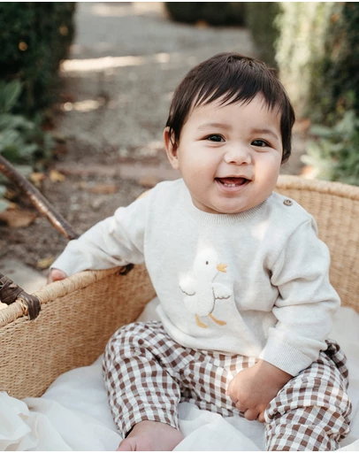 Purebaby - Slouchy Pants-Kids-Babies