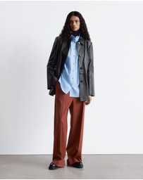 & Other Stories - Wool Press-Crease Trousers
