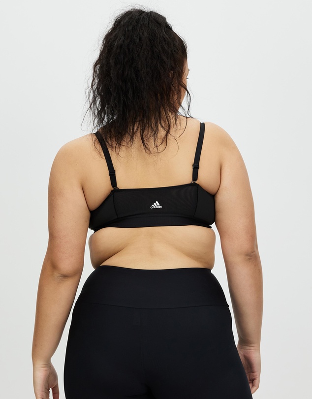 adidas Performance - Plus Size All Me 3-Stripes Bra