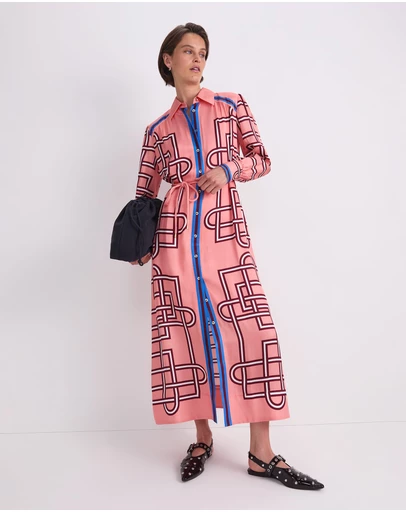 Sportscraft - Rhodes Long Sleeve Shirt Dress