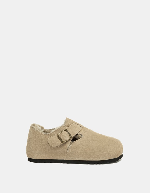 EVERAU - EverAU Ugg Hazora Cow Suede Upper Loafer Oxfords Flats
