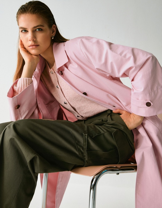 IDA+S - Rose Trench Coat
