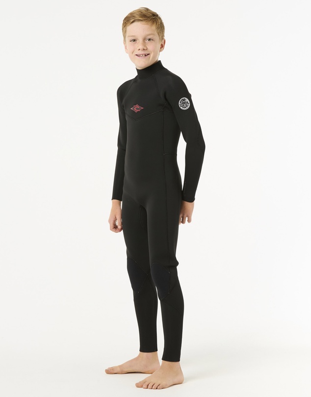 Rip Curl - Kids Dawn Patrol 4/3 Back Zip Steamer