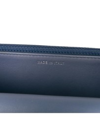 Pre-Loved by Azura Reborn - Pre-Loved Quilted Denim Camellia Wallet On Chain Denim
