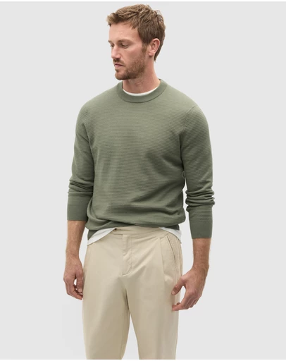 Seed Heritage - Ribbed Textured Knit