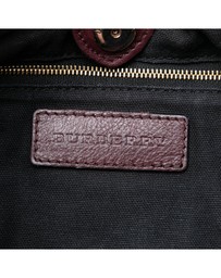 Pre-Loved by Azura Reborn - Pre-Loved House Check Canvas and Calfskin Little Crush Crossbody