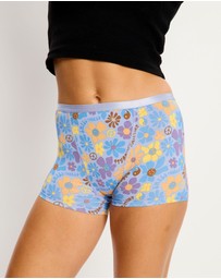 Modibodi - Classic Period Underwear Boyshort Moderate Absorbency