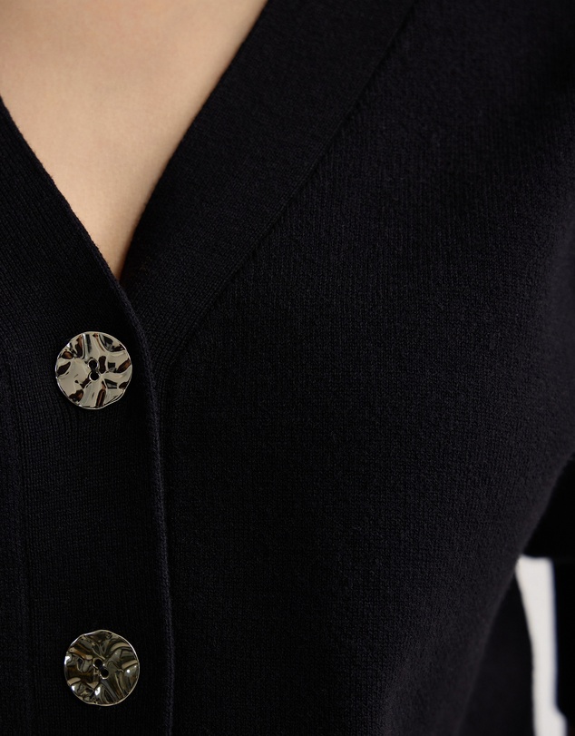 Oxford - Monica Puffer Sleeve Cardigan