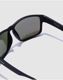 Hawkers Co - HAWKERS - Black Green Faster Raw Sunglasses for Men and Women UV400