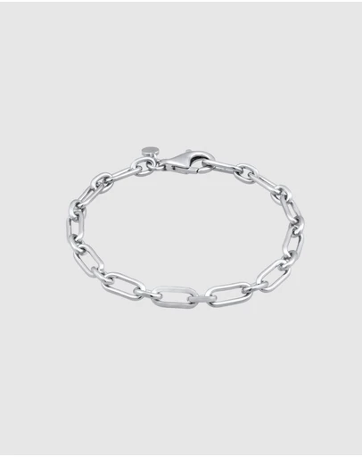 Elli Jewelry - Bracelet Link Chain 925 Sterling Silver