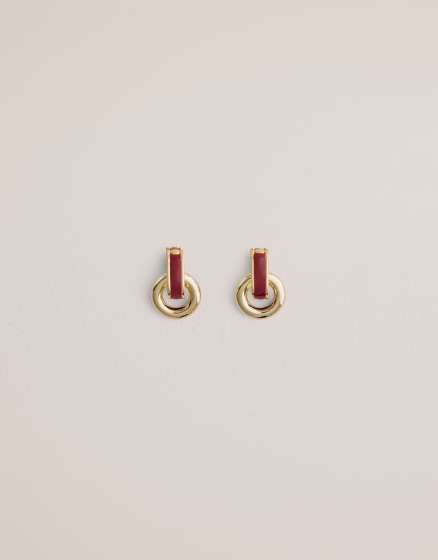 Trenery - Marisol Drop Earrings in Russet