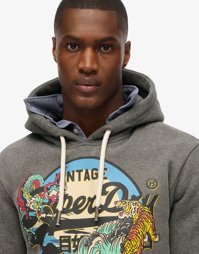Superdry - Japanese Vintage Logo Graphic Hoodieie