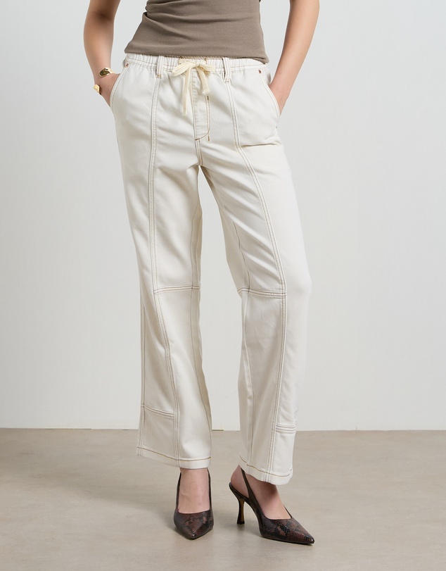 DRICOPER DENIM - Kara Cream Tencel Pants