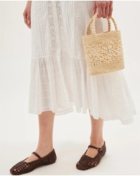 Rixo - Edina Dress Pansy Embroidery
