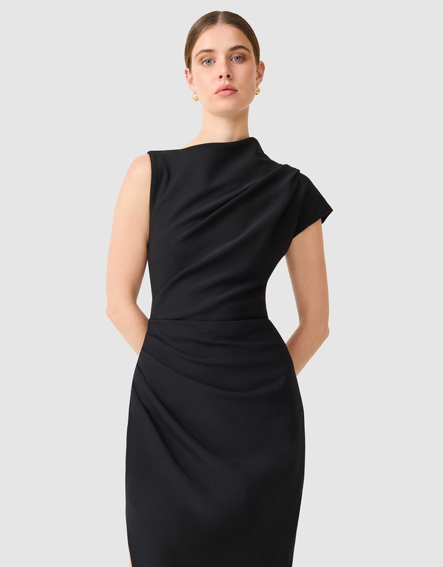 Elliatt - Chantal Asymmetrical Midi Dress