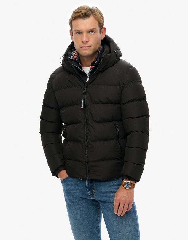 Superdry - Hooded Sports Puffer Jacket