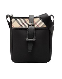 Pre-Loved by Azura Reborn - Pre-Loved Nova Check Trimmed Canvas Crossbody