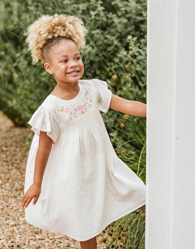 Bebe by Minihaha - Willa Embroidery Dress - Babies