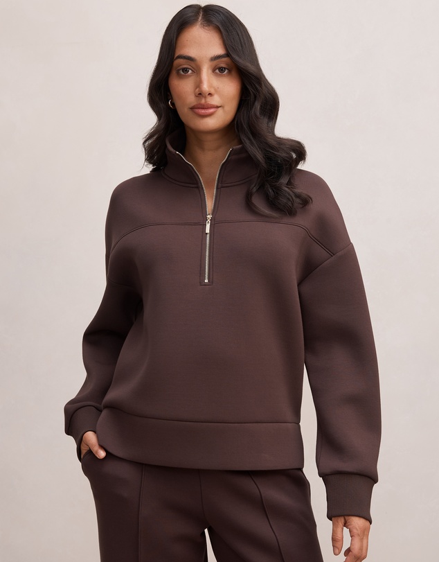 Forever New - Hailey Ribbed Detail Lounge Jumper
