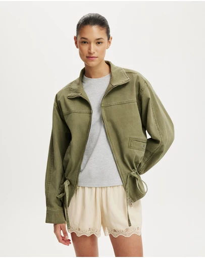 Cotton On - Knox Funnel Neck Jacket