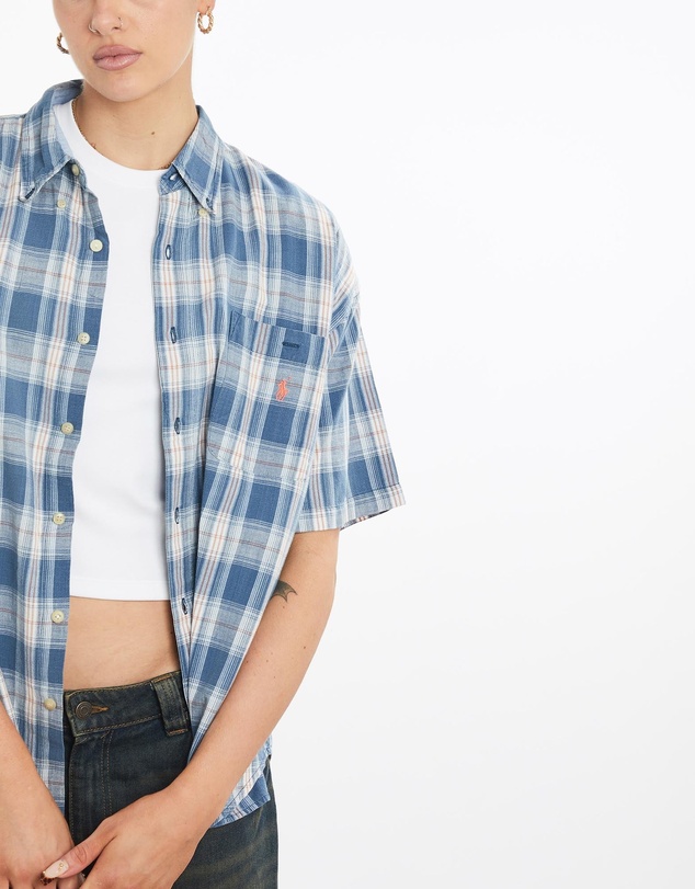 Vintage by The Real Deal - Pre Loved - Vintage 90s Polo Ralph Lauren Short Sleeve Button Up Shirt