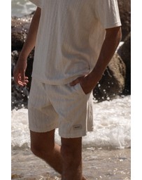 Rhythm - Stripe Jacquard Jam Shorts - ICONIC EXCLUSIVE