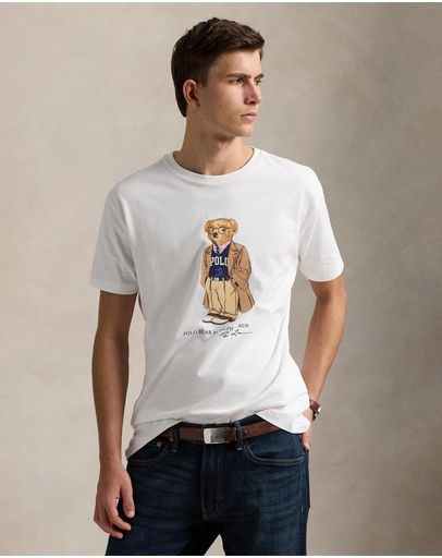 PF25 White Hrtg Bear