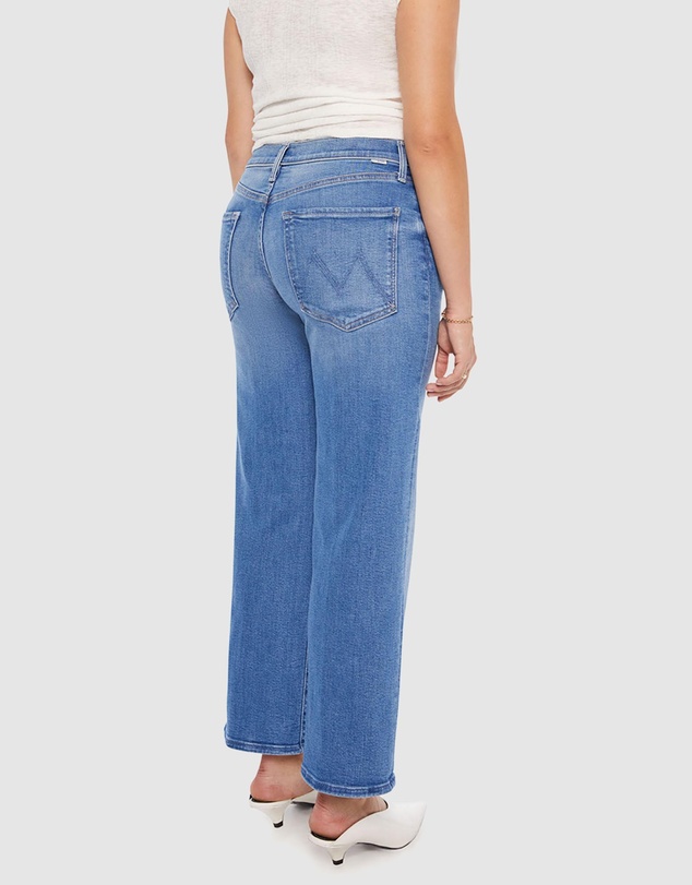 MOTHER - The Mid Rise Rambler Zip Ankle Jeans