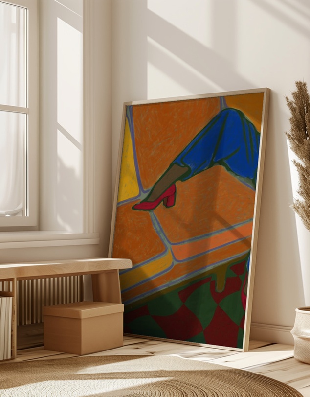 Olive et Oriel - KH Studio - Lucy II by Karla Hyman Art Print