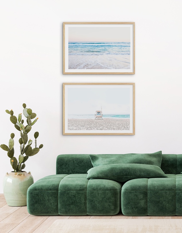 Olive et Oriel - Coolangatta Coast QLD Art Print