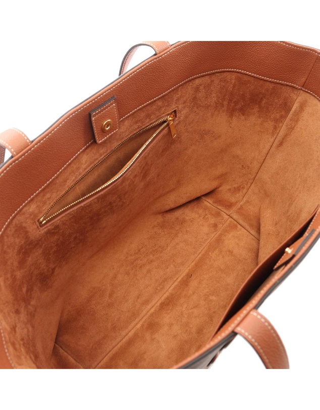 Pre-Loved by Azura Reborn - Pre-Loved Medium Grained Calfskin Cuir Triomphe Cabas Anais Tote