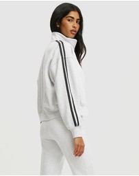 Cotton On - Funnel Neck Fleece Zip Through Sweat