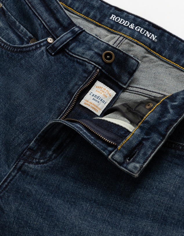 Rodd & Gunn - Owaka Straight Italian Denim Short Leg