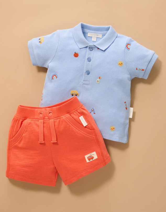 Purebaby - Casual Shorts -Kids-Babies