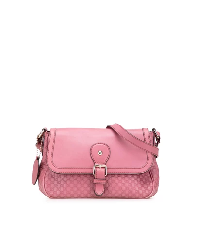 Gucci - Pre-Loved Microguccissima Sukey Crossbody