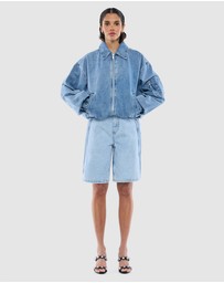 ENA PELLY - Harlow Denim Bomber