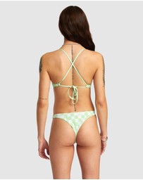 RVCA - Peace Yang Cross Back Bikini Top For Women
