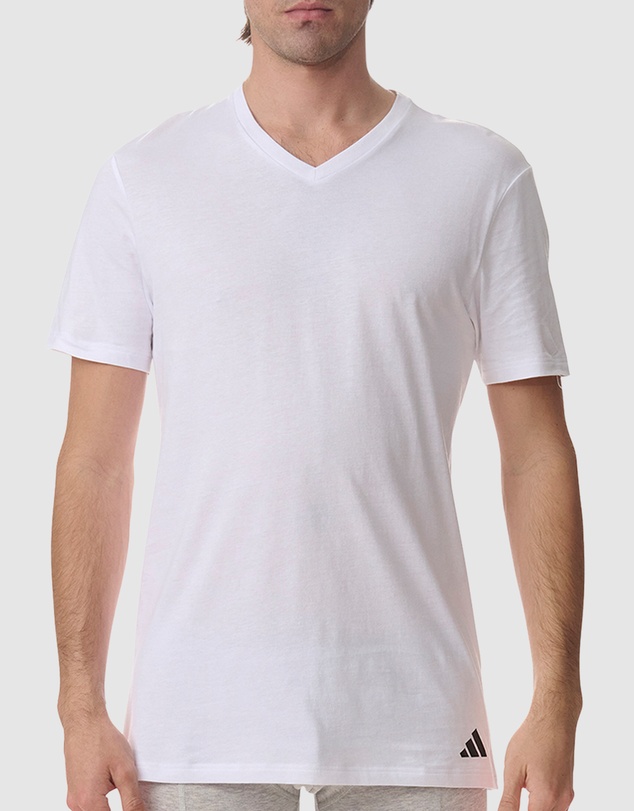 adidas Sportswear - 3 Pack Active Core Cotton V-Neck T-Shirt